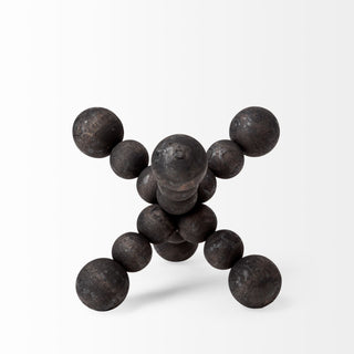 Mercana Carollan Black Wood Ball Jacks
