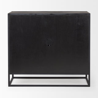 Mercana Sloan Wood and Metal Accent Cabinet