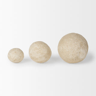 Mercana Sunita Paper Mache Orbs Set of 3
