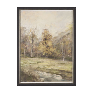 Mercana Hand Embellished Old Style Landscape I