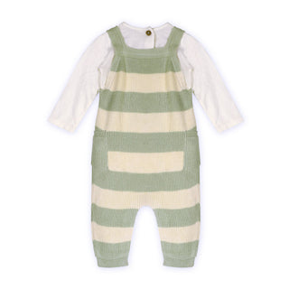 Viverano Baby Textured Alfie Overall Set