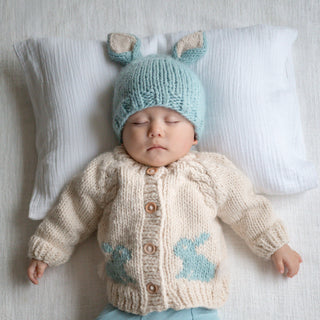 Huggalug Blue Bunny Cardigan