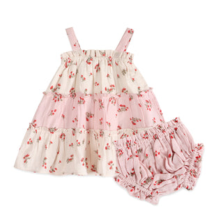 Viverano Bijou Floral Dress and Bloomer