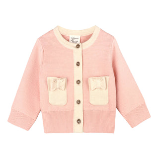 Viverano Baby Girl Lily Bow Cardigan