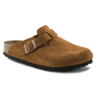 Birkenstock Boston Suede in Mink