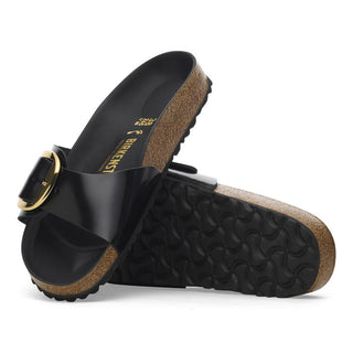 Birkenstock Madrid Big Buckle in Black