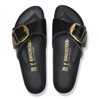 Birkenstock Madrid Big Buckle in Black