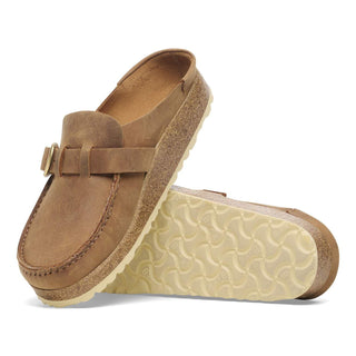 Birkenstock Buckley Oiled Leather in Cognac