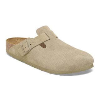 Birkenstock Boston Suede in Khaki