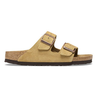 Birkenstock Arizona Suede in Desert Latte Cream