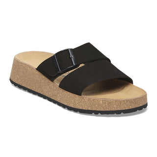 Birkenstock Almina Nubuck Leather in Black