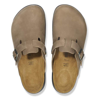 Birkenstock Boston Crosstown Oiled in Tobacco Brown