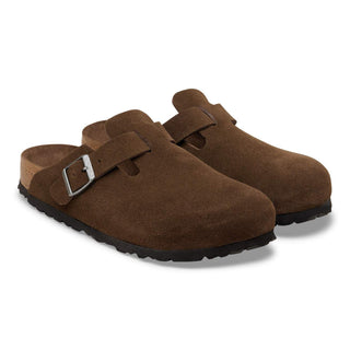 Birkenstock Boston Suede Soft Bed in Carafe