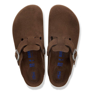 Birkenstock Boston Suede Soft Bed in Carafe