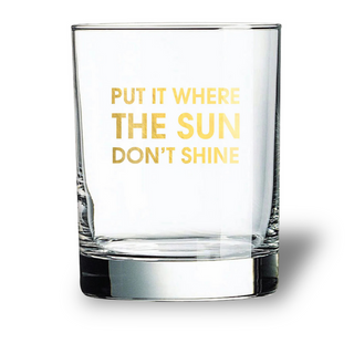 Chez Gagne Rocks Glass
