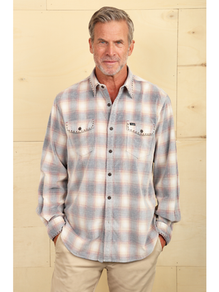 True Grit Mason Lux Canyon Cord Shirt