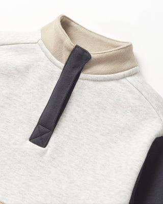 Little Bipsy Baby Colorblock Mockneck Pullover