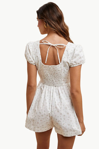 Candice Puff Romper