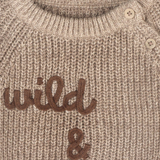 Viverano Wild Free Embroidered Sweater