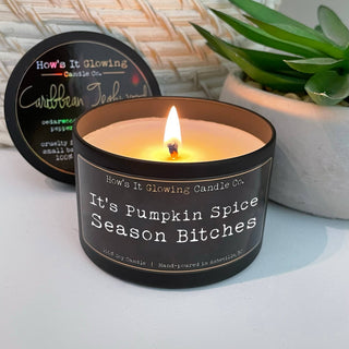 Glowing Candle Co Fall Soy Candles