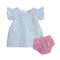 Ditsy Blue Heart