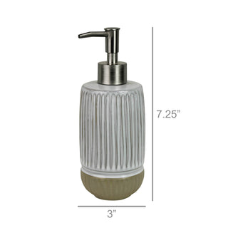 Ceramic Morse Soap Pump