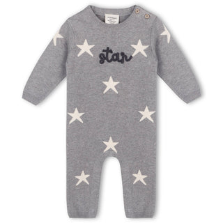 Viverano Star Jacquard Sweater Jumpsuit