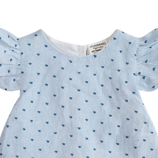 Viverano Emery Hearts Ruffled Top and Bloomer