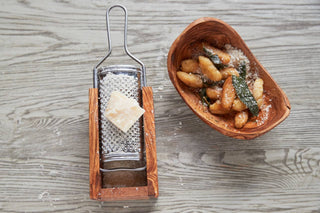 Verve Italian Olivewood Box Cheese Grater