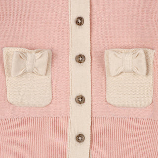 Viverano Baby Girl Lily Bow Cardigan
