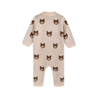 Viverano Baby Brown Bear Jumpsuit