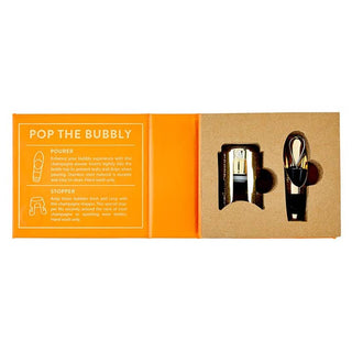 Champagne Pourer Stopper Set