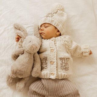 Huggalugs Whiskers Bunny Cardigan