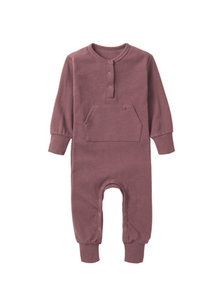 Little Bipsy Baby Waffle Romper
