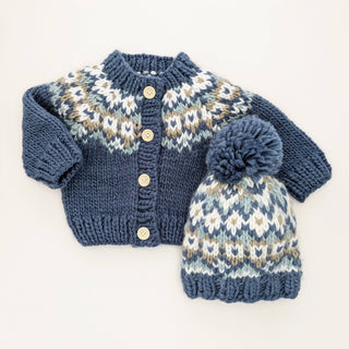 Huggalugs Fairisle Slate Blue Collection