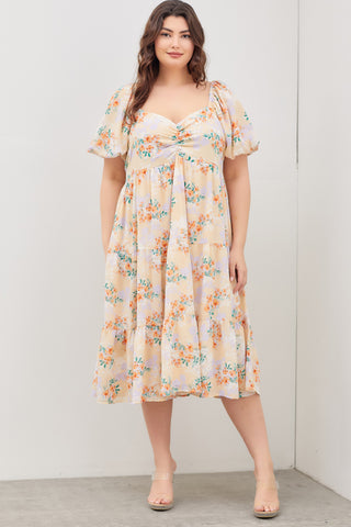Sonya Floral Babydoll Dress