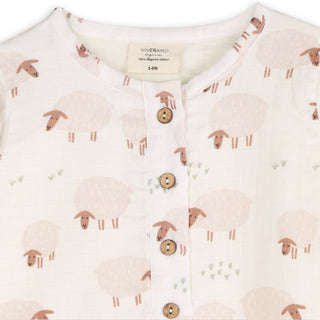 Viverano Sheep Long Sleeve Jumpsuit