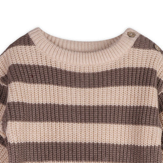Viverano Baby Casey Stripe Chunky Pullover