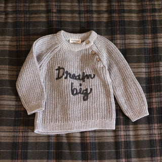 Viverano Dream Big Embroidered Sweater
