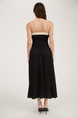 Rayanne Smocked Midi Dress