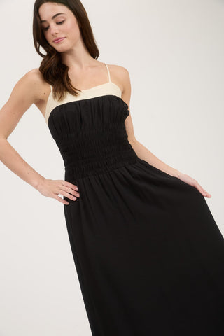 Rayanne Smocked Midi Dress