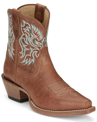 Justin Boots Isabella Barnwood Cowhide