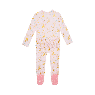 Posh Peanut Ryleigh Ruffled Footie One Piece