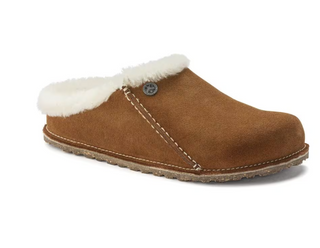 Birkenstock Zermatt Premium Suede Shearling in Mink
