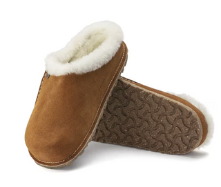 Birkenstock Zermatt Premium Suede Shearling in Mink