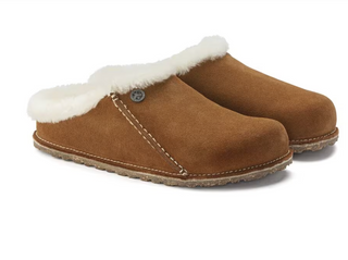 Birkenstock Zermatt Premium Suede Shearling in Mink
