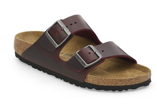 Birkenstock Arizona Oiled Leather in Zinfandel