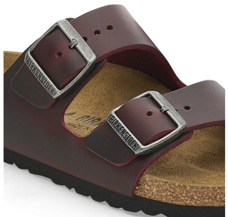 Birkenstock Arizona Oiled Leather in Zinfandel