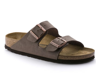 Birkenstock Arizona Birkibuc in Mocha