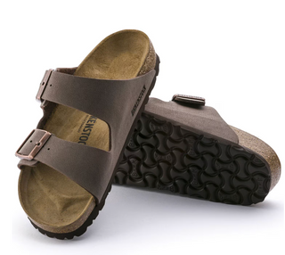 Birkenstock Arizona Birkibuc in Mocha